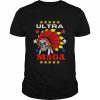 Ultra maga pro Trump skull wearing indian headdress  Classic Men's T-shirt