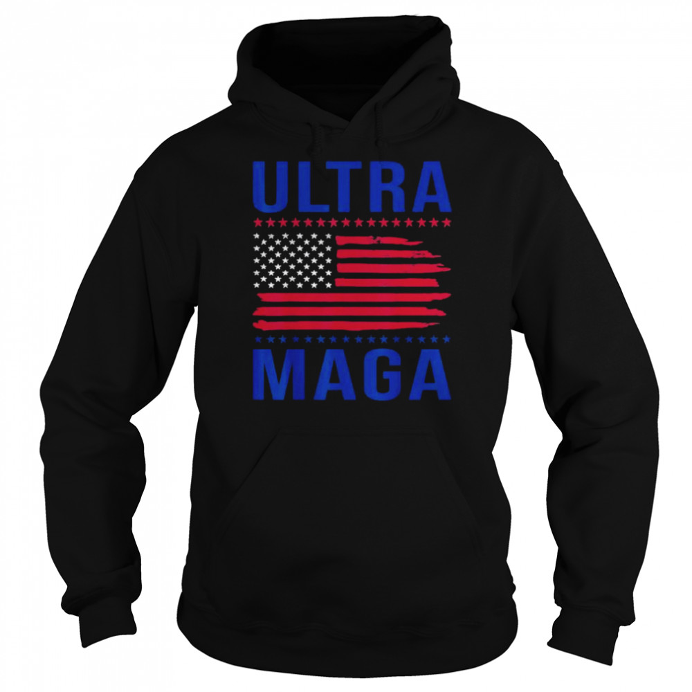 Ultra maga trendy American flag going out made in usa  Unisex Hoodie