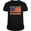 Ultra maga vintage American flag ultramaga retro  Classic Men's T-shirt