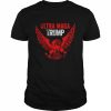 Ultra mega patriotic Trump eagle vote Trump 2024 4th of july  Classic Men's T-shirt