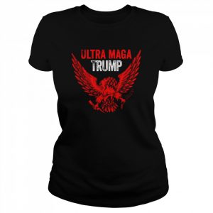 Ultra mega patriotic Trump eagle vote Trump 2024 4th of july  Classic Women's T-shirt