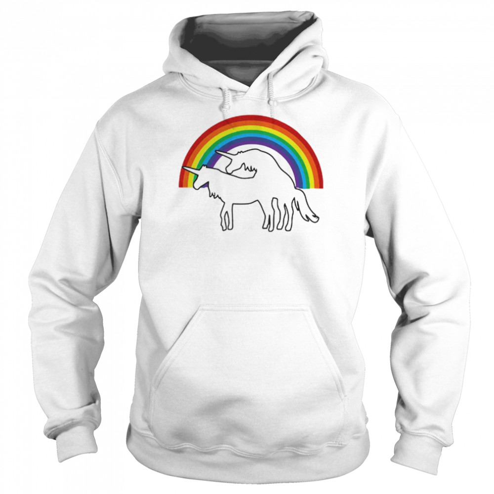 Uniporn Unicorn Parody T- Unisex Hoodie