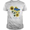 Up Like Sunflower Hey Hey Rise Up Ukraine Shirt Classic Men's T-shirt