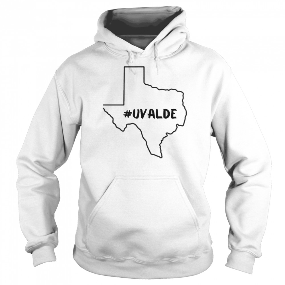 Uvalde Anti Gun Violence School Shooting Texas Shirt Unisex Hoodie