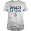 Uvalde Strong Hand Pray For Texas Protect Our Children Shirt Classic Men's T-shirt