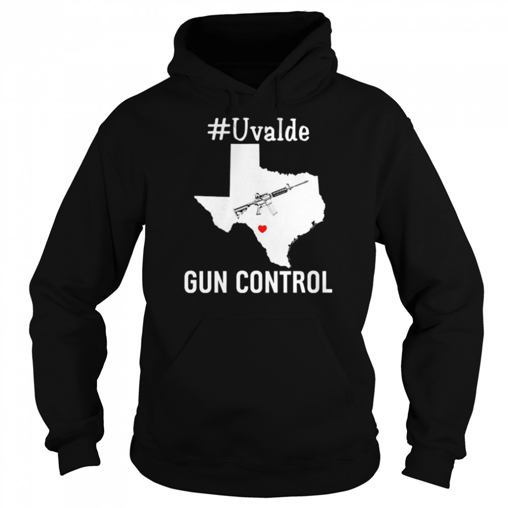 Uvalde gun control now pray for Texas  Unisex Hoodie