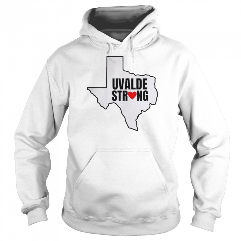 Uvalde strong pray for Texas Texas shooting  Unisex Hoodie