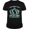 VR Player Design for a Virtual Reality Nerd Shirt Classic Men's T-shirt