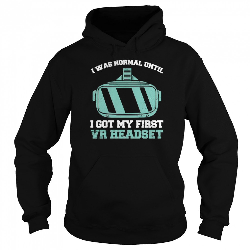 VR Player Design for a Virtual Reality Nerd Shirt Unisex Hoodie