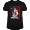 Viking stand up for what You believe in even if You stand alone American flag  Classic Men's T-shirt