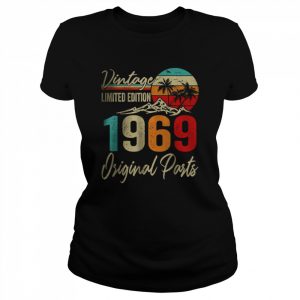 Vintage 1969 Limited Edition Original Parts 53rd Birthday T-Shirt Classic Women's T-shirt