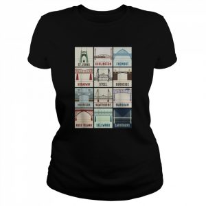 Vintage Bridges Of Portland Oregon Shirt Classic Women's T-shirt