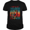 Vintage I Keep All My Dad Jokes In A Dad A Base Computer T-Shirt Classic Men's T-shirt