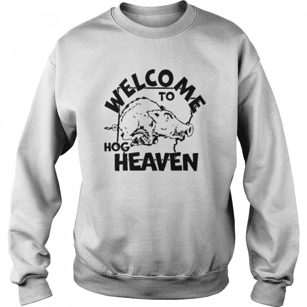 Welcome To Hog Heaven Big New Saturday Homefield Shirt Unisex Sweatshirt