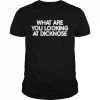 What are you looking at dicknose  Classic Men's T-shirt