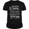 What is your name fuck you tony ezekiel  Classic Men's T-shirt