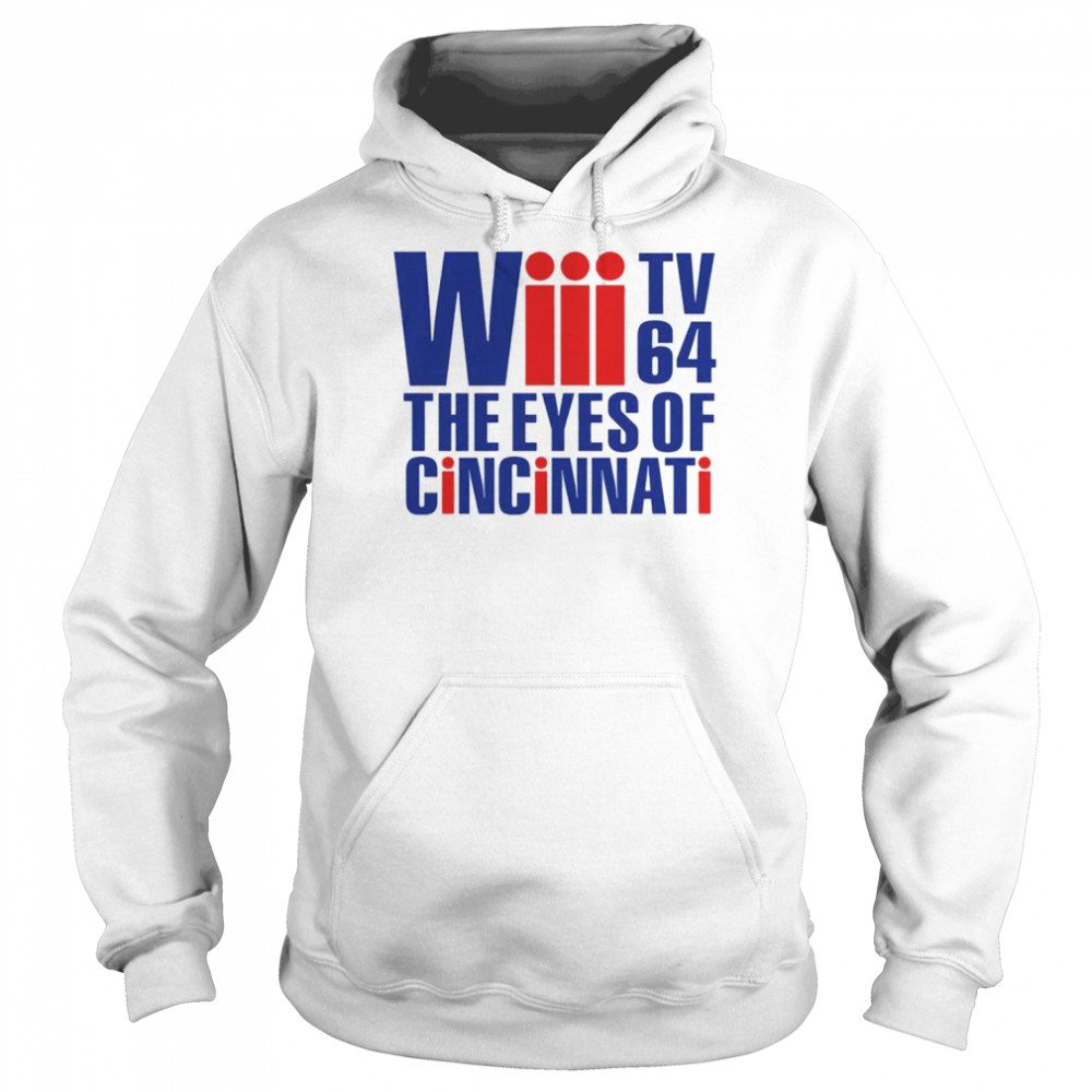 Wiii Channel 64 The Eyes of Cincinnati  Unisex Hoodie