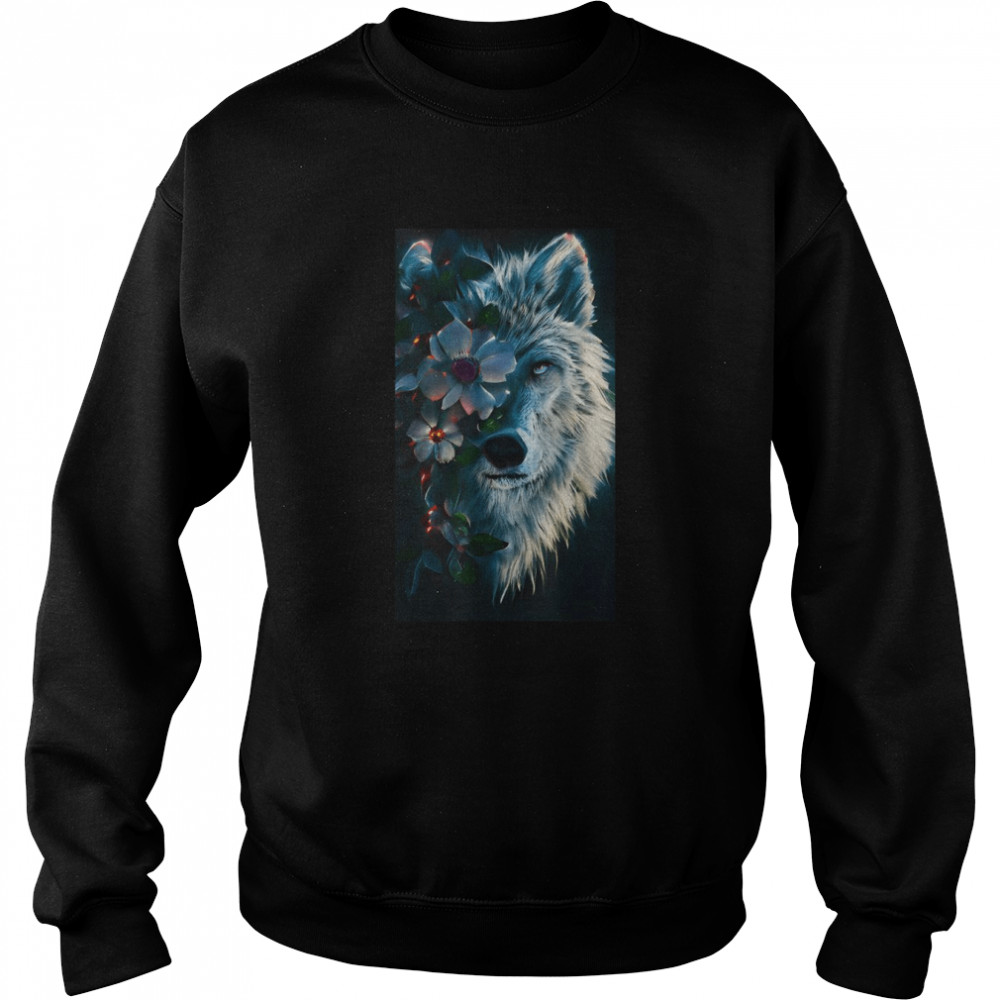 Wolf art and wolf drawings has been around for centuries T-Shirt Unisex Sweatshirt