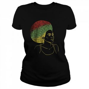 Women Juneteenth Sunflower T-Shirt Classic Women's T-shirt