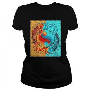 Ying Yang Koi Fish Lovers Shirt Classic Women's T-shirt