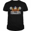 You free tonight bald eagle patriotic 4th of july usa  Classic Men's T-shirt