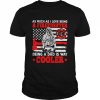 as much as I love being a firefighter being a dad is way cooler  Classic Men's T-shirt