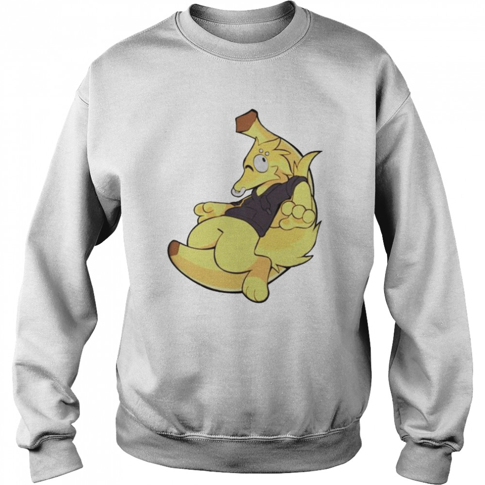 banana finds himself a brand new chair  Unisex Sweatshirt