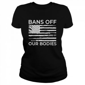 bans off our bodies American flag  Classic Women's T-shirt