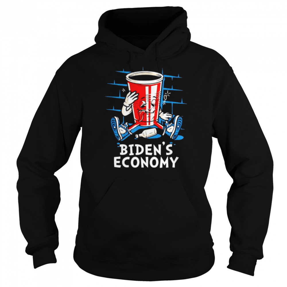 bidens Economy Anti Biden Anti Liberal Build Back Worse  Unisex Hoodie