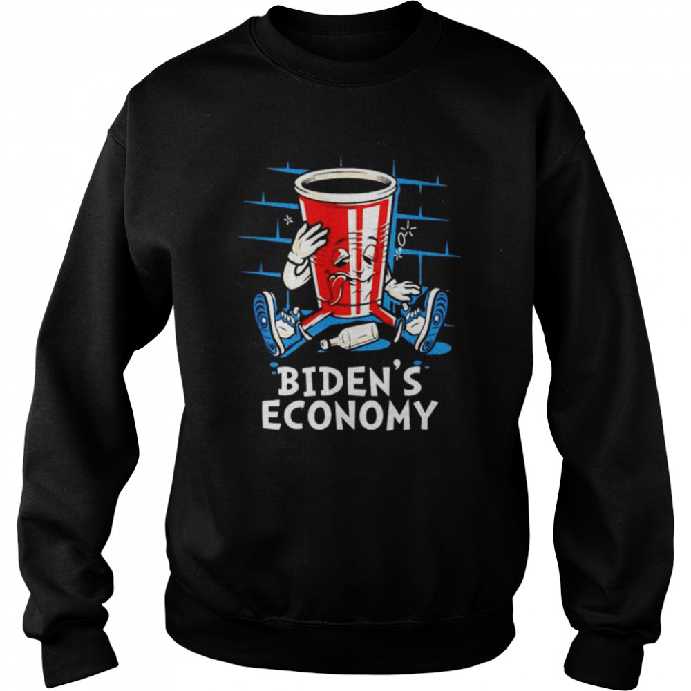 bidens Economy Anti Biden Anti Liberal Build Back Worse  Unisex Sweatshirt