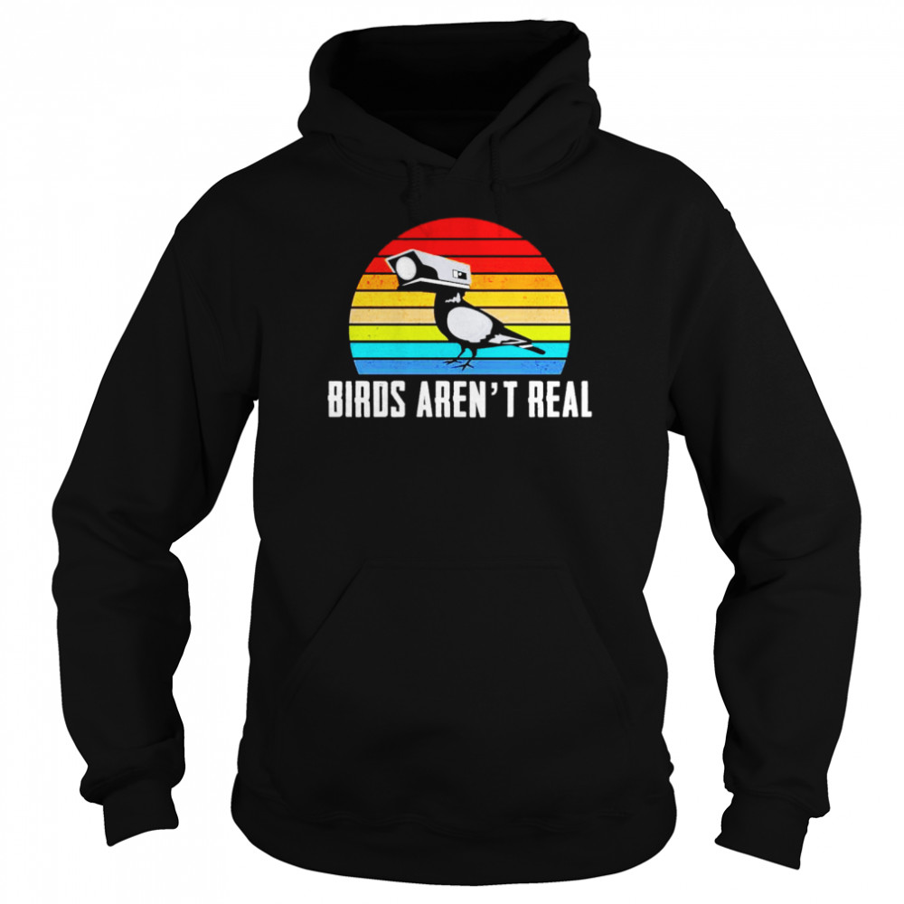 birds aren’t real vintage  Unisex Hoodie