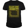 black king nutritional facts  Classic Men's T-shirt