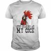 chicken stop staring at my cock  Classic Men's T-shirt