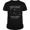 connect the dots world champions ancient greeks it’s a goat  Classic Men's T-shirt