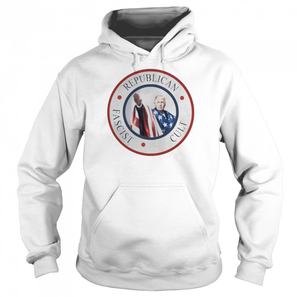 donald Trump Republican fascist cult  Unisex Hoodie