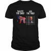 donald Trump salute the chief prisoner Biden jail the thief  Classic Men's T-shirt