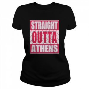 georgia straight outta athens  Classic Women's T-shirt