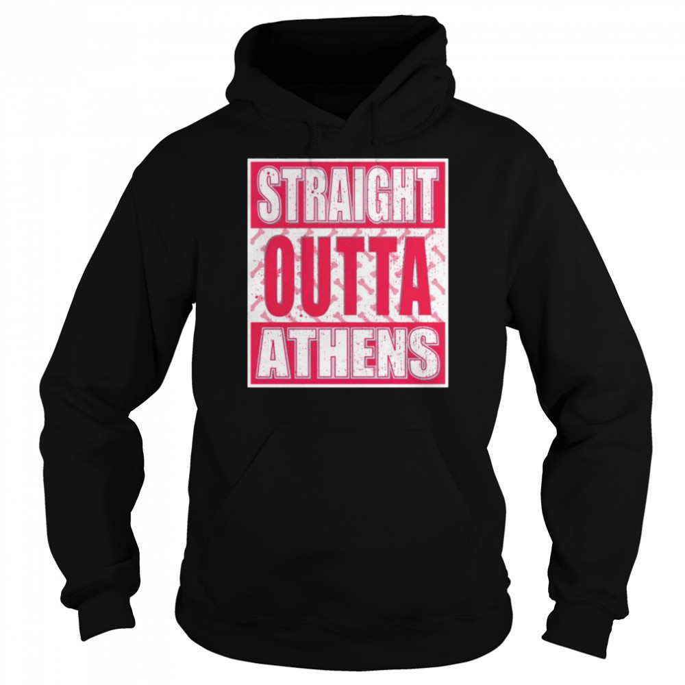 georgia straight outta athens  Unisex Hoodie