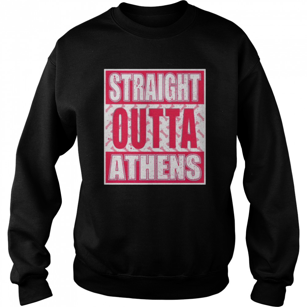 georgia straight outta athens  Unisex Sweatshirt