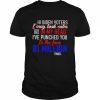 hi Biden voters I may look calm but in my head  Classic Men's T-shirt