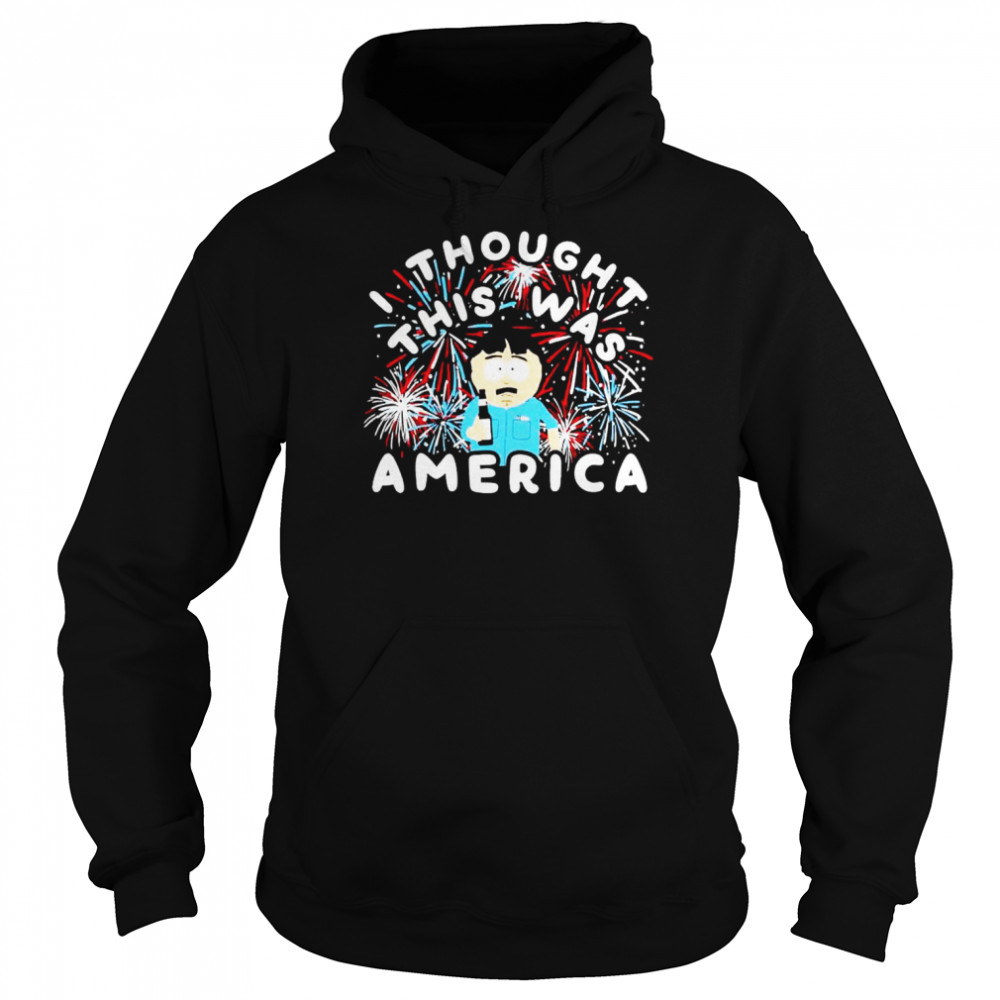 i thought this was America firework  Unisex Hoodie