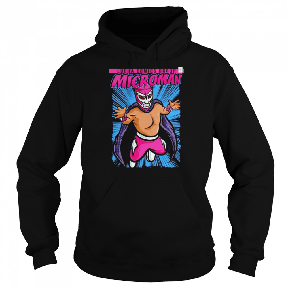 lucha comics group Microman  Unisex Hoodie