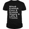 mika Kreids Foxy Bread Shesty Laffy Troubs  Classic Men's T-shirt