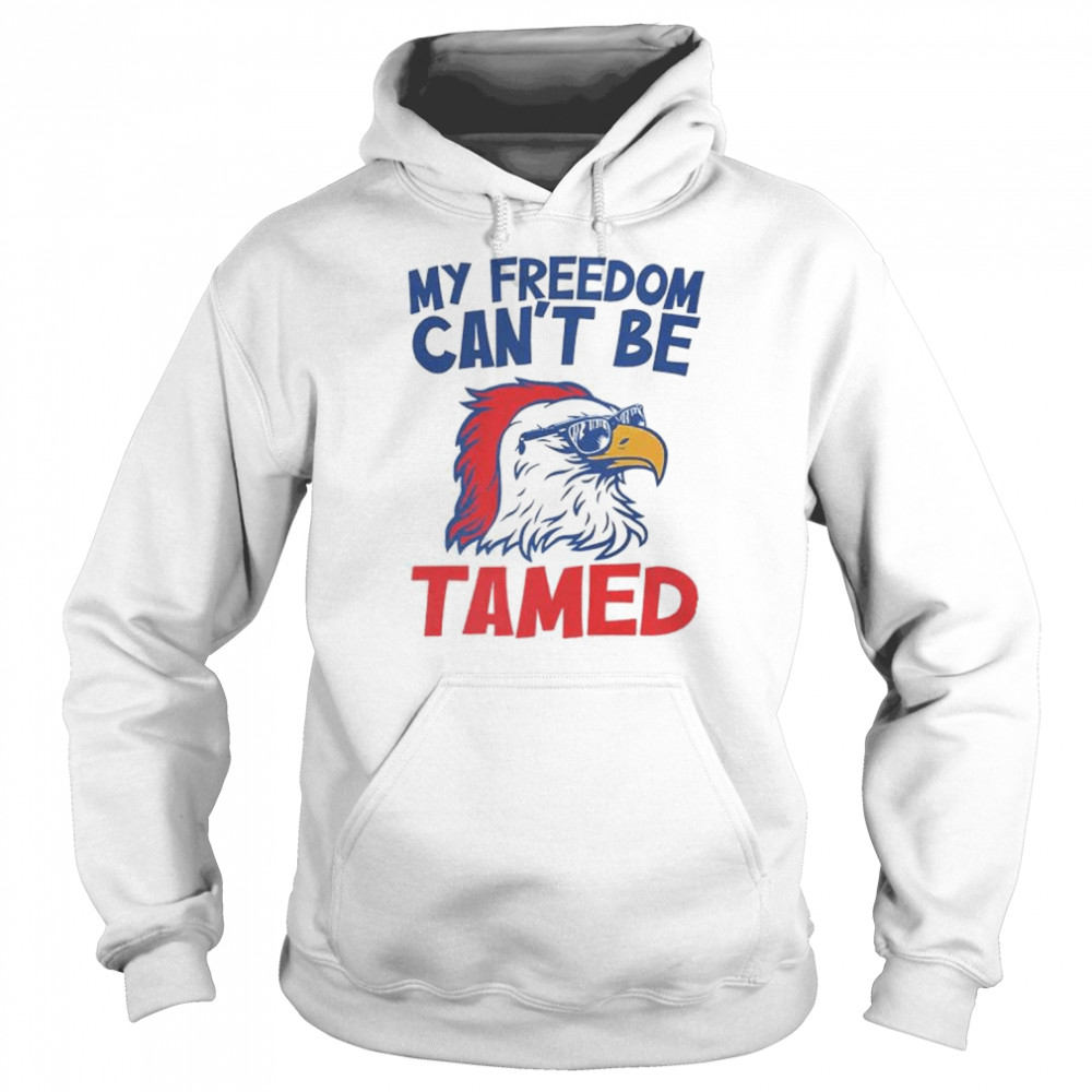 my freedom can’t be tamed  Unisex Hoodie