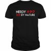 nerdy by nature  Classic Men's T-shirt