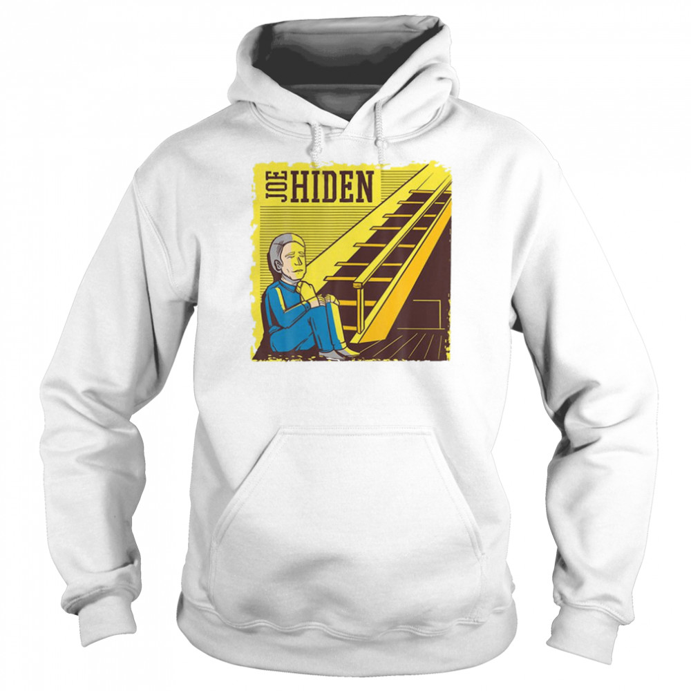 olitical Hidin From Biden T-Shirt Unisex Hoodie