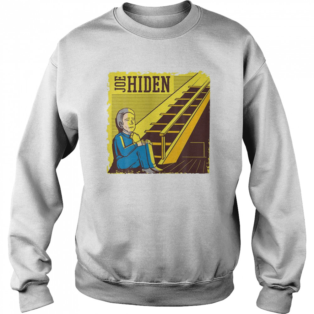 olitical Hidin From Biden T-Shirt Unisex Sweatshirt