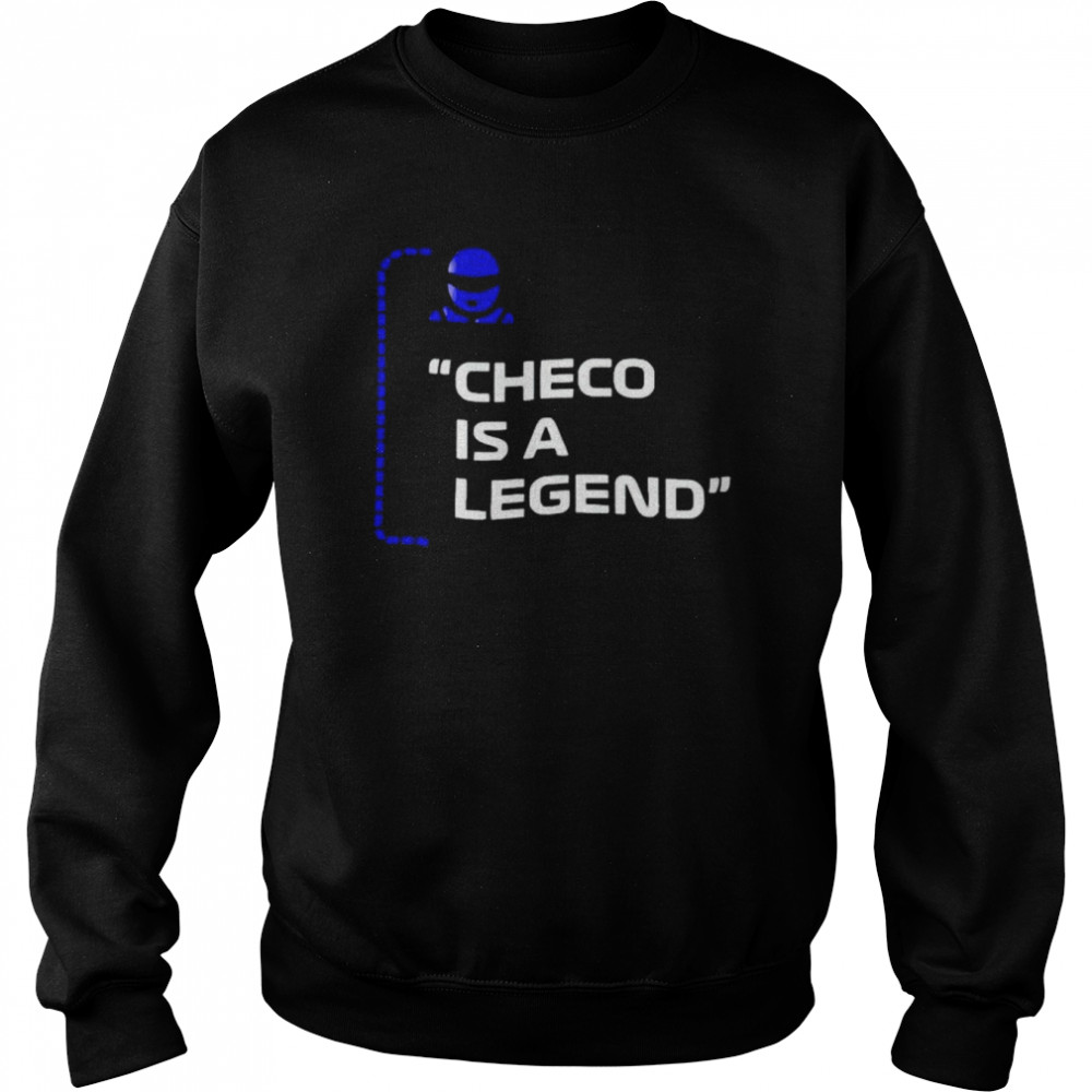 sergio Perez checo is a legend  Unisex Sweatshirt