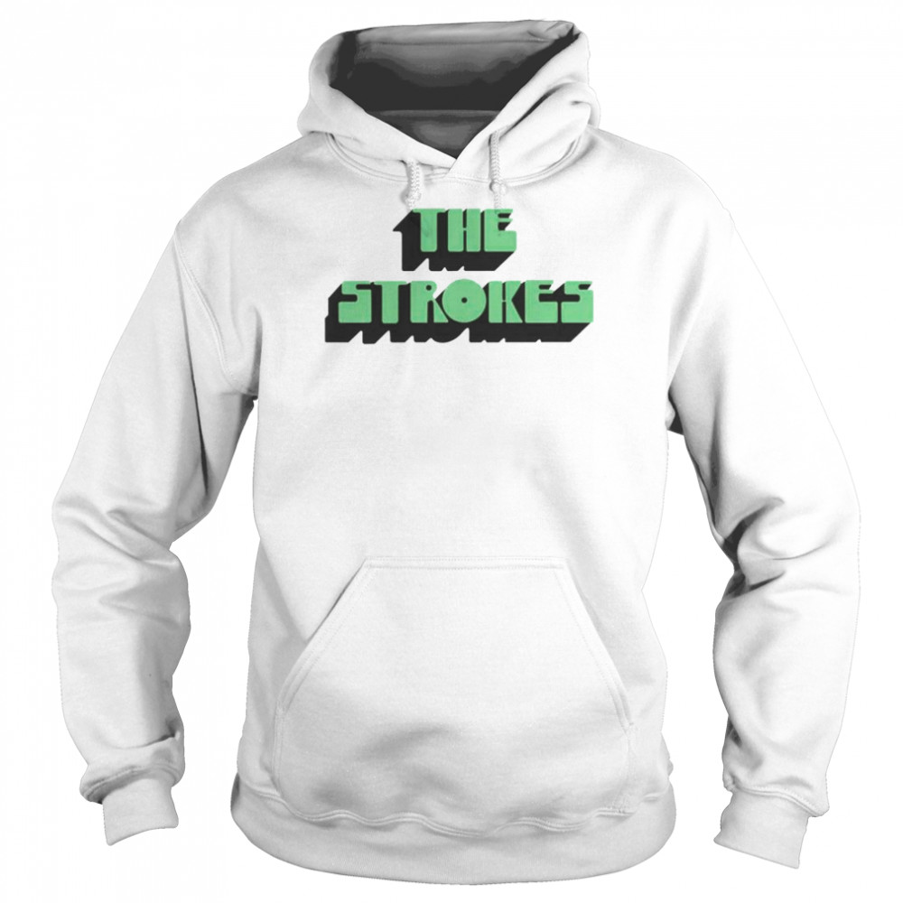 the strokesthe strokes vintage text  Unisex Hoodie