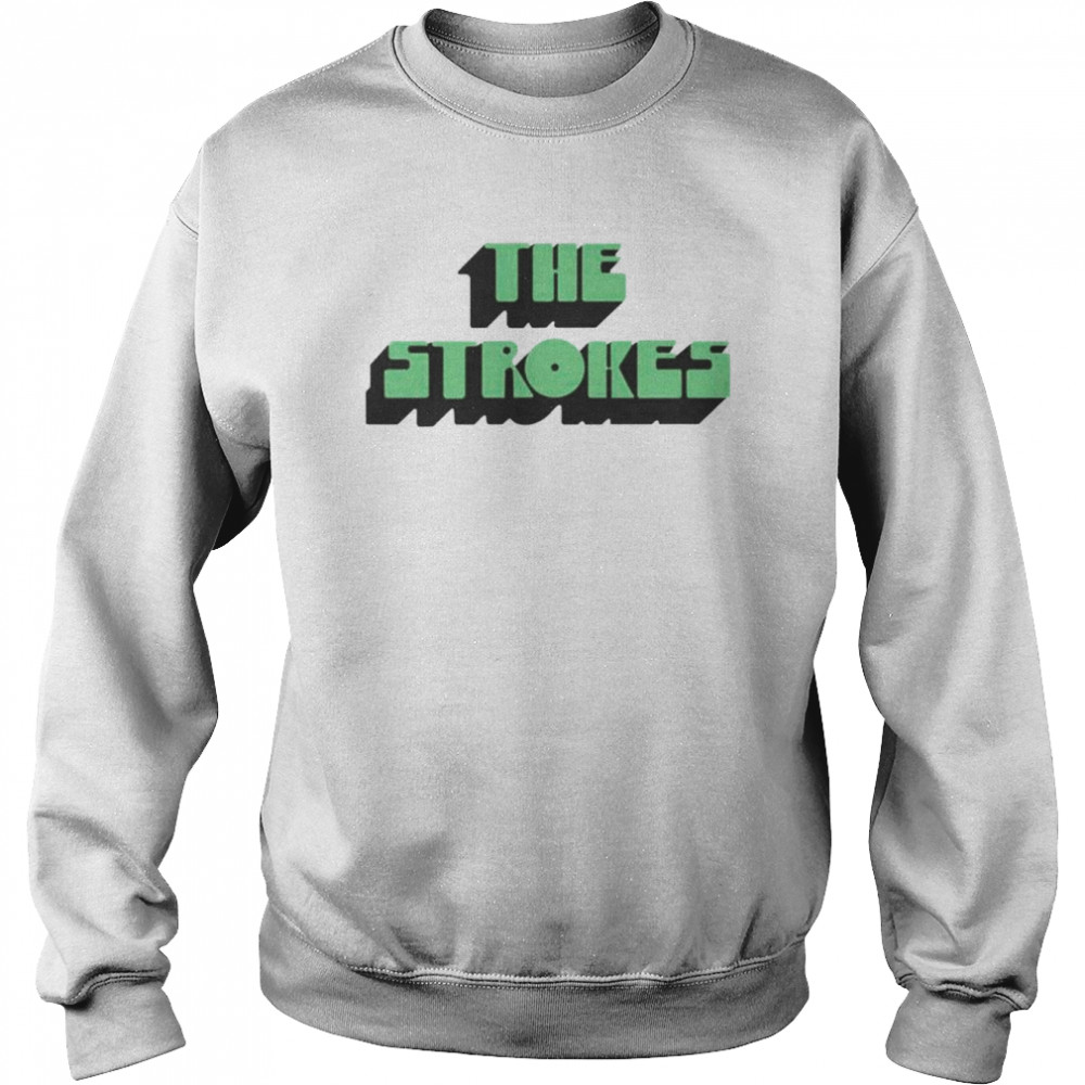 the strokesthe strokes vintage text  Unisex Sweatshirt